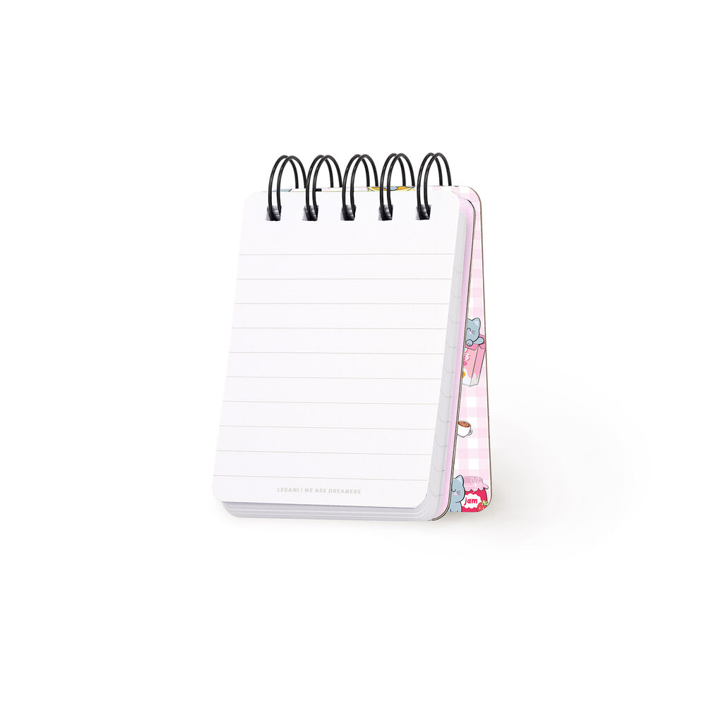 SPIRAL-BOUND NOTEPAD - KITTY