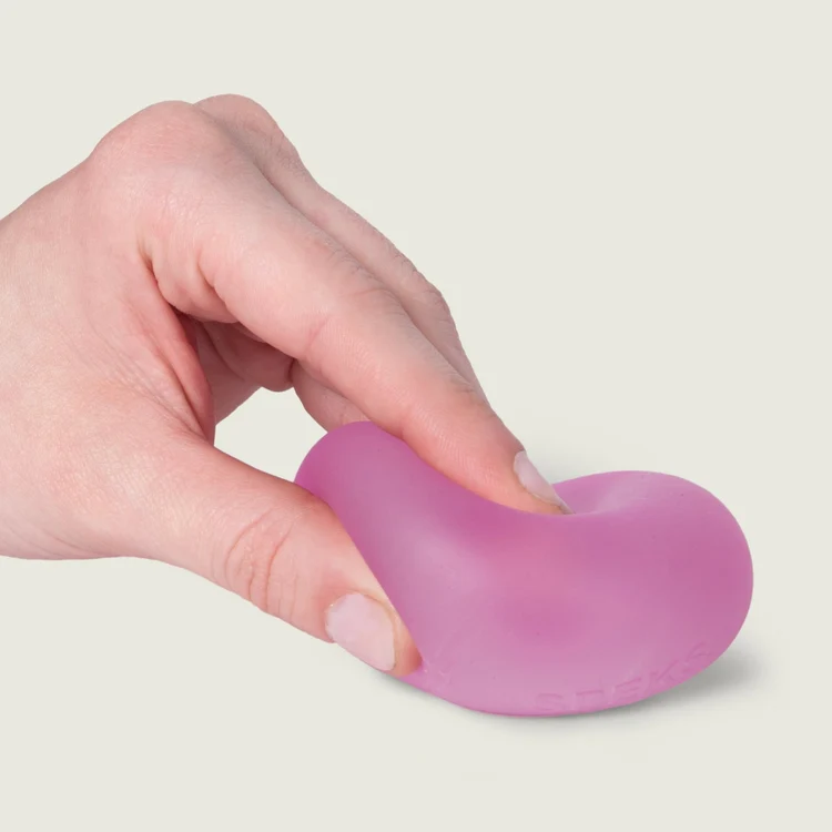 Speks Original Gump - Moon Jelly - Rose - Balle anti-stress en gel à mémoire