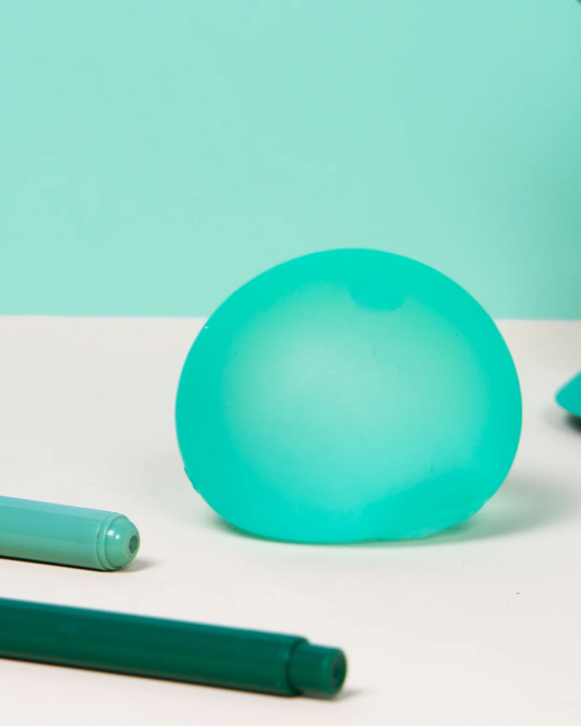 Speks Original Gump - Sea Glass - Vert - Balle anti-stress en gel à mémoire