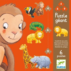 Puzzle Géant - Ouistiti &...