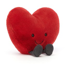 Amuseable Red Heart Large -...