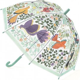 Parapluie - Fleurs & oiseaux