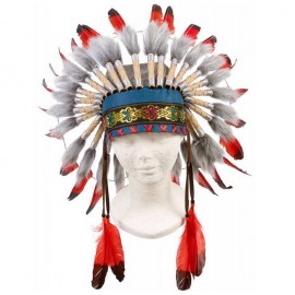 Ituha Chief Bandeau indien, réglable