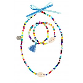 Set collier & bracelet Fernanda, coquillage