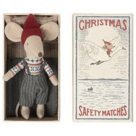 Christmas mouse in matchbox, Big brother