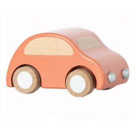 Wooden car - Coral