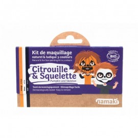 Kit 3 couleurs Citrouille & Squelette multilingue