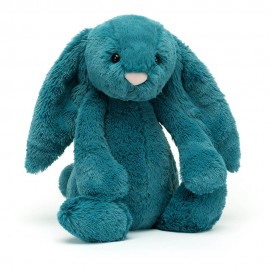 Bashful Mineral Blue Bunny Medium - 31 x 12 cm