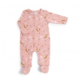 Pyjama 12 mois jersey rose étoiles - Après la pluie