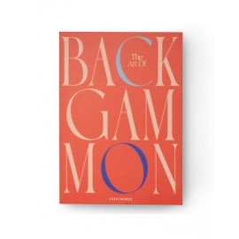 Jeu de Backgammon - Jeu de société décoratif - Format livre