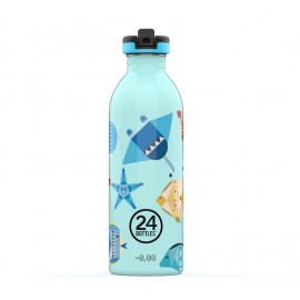 Urban Bottle 050 - Sea Friends - Colored Sport Lid - 500 mL