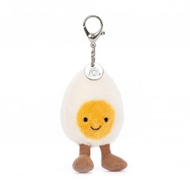 Amuseable Happy Boiled Egg Bag Charm - 18 x 7 cm