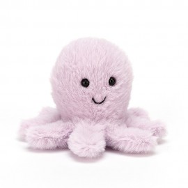 Fluffy Octopus - 8 x 7 cm