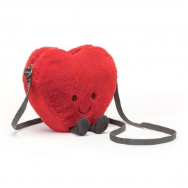 Amuseable Heart Bag - 17 x 18 cm
