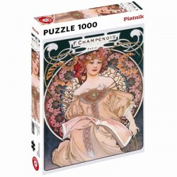 Puzzles 1000 pcs - MUCHA -...
