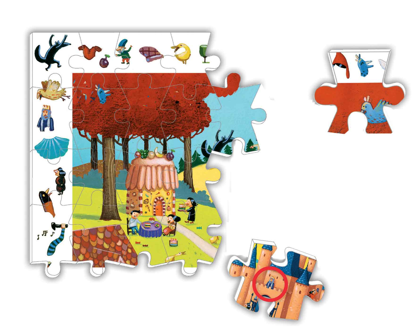 Contes - 54 pcs - Puzzle Observation