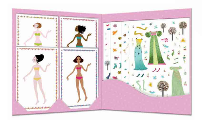 Stickers & Paperdolls - Robes des 4 saisons