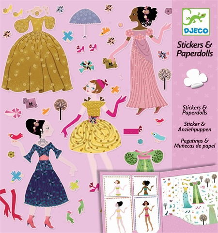 Stickers & Paperdolls - Robes des 4 saisons