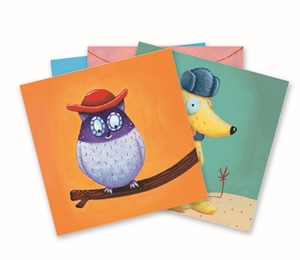 Créer avec des stickers - Animaux