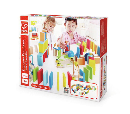 Circuit de dominos arc-en-ciel