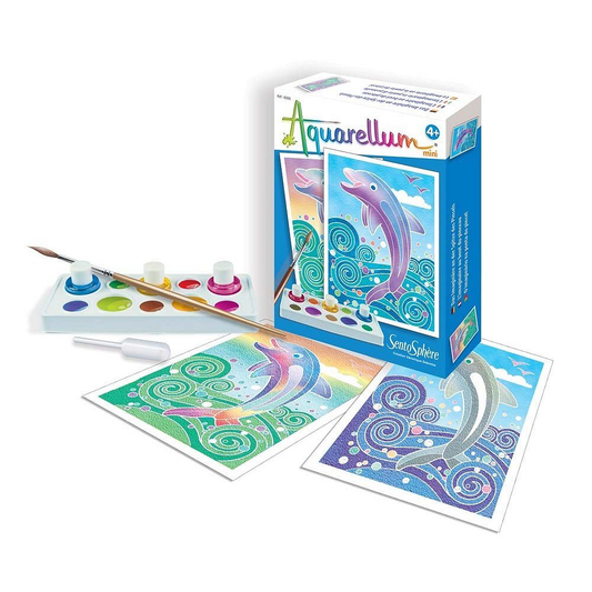 Aquarellum mini dauphins