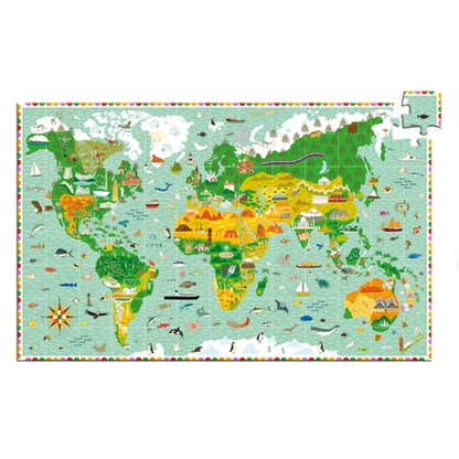 Tour du Monde - 200 pcs - Puzzle Observation