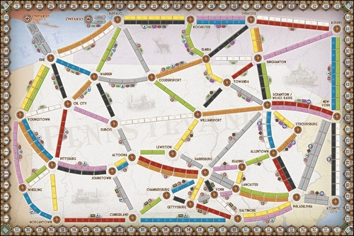 Aventuriers du Rail - Royaume-Uni / Pennsylvanie