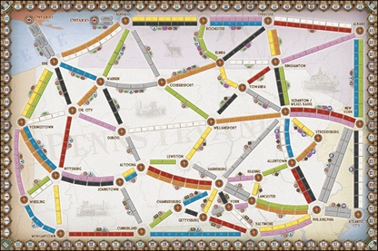 Aventuriers du Rail - Royaume-Uni / Pennsylvanie
