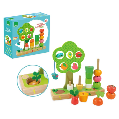 J'apprend à compter les légumes