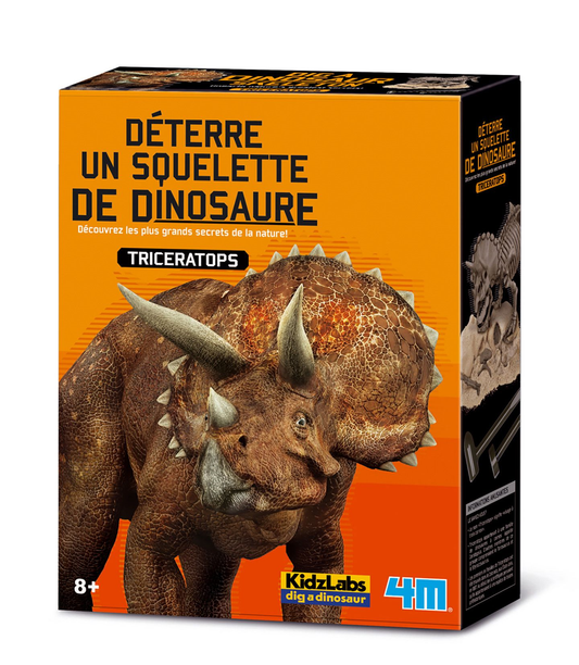 Déterre ton dinosaure - Triceratops