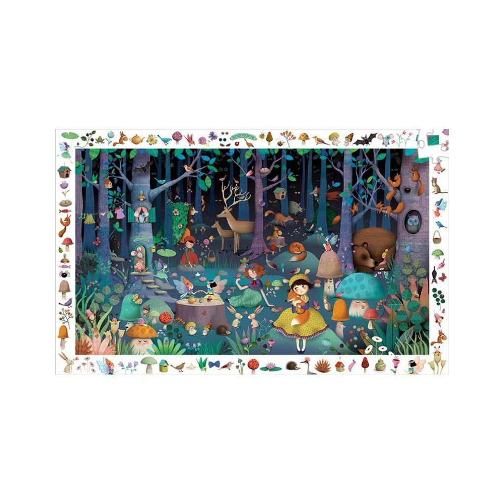 La Forêt Enchantée - 100 pcs - Puzzle Observation
