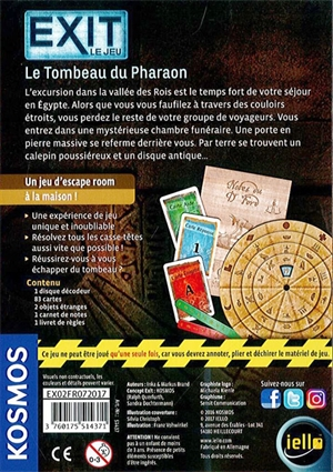 EXIT: Le tombeau du pharaon