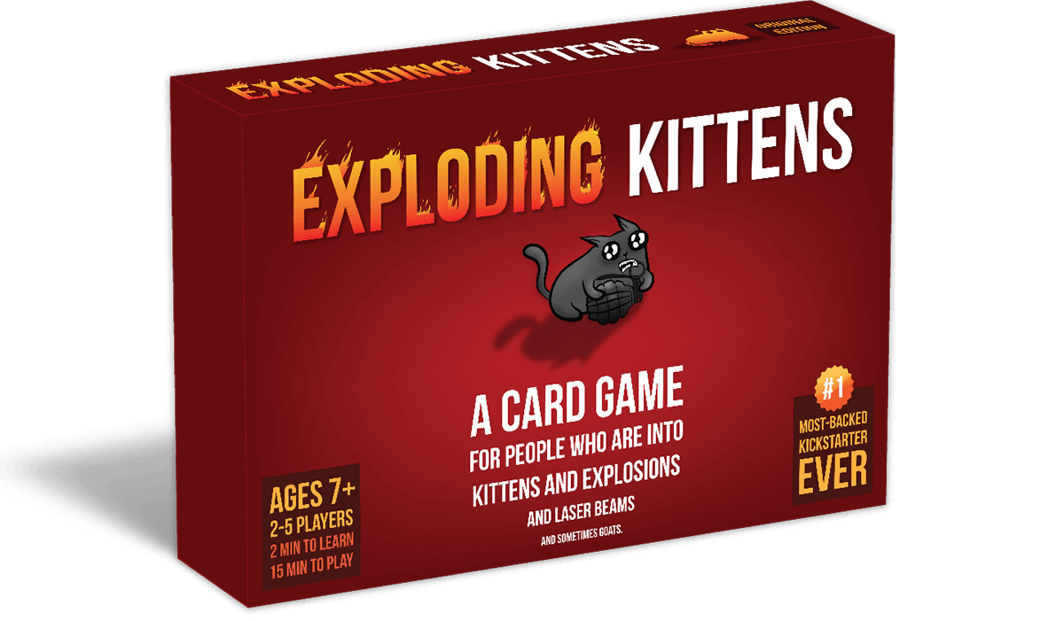 Exploding Kittens : le jeu de base