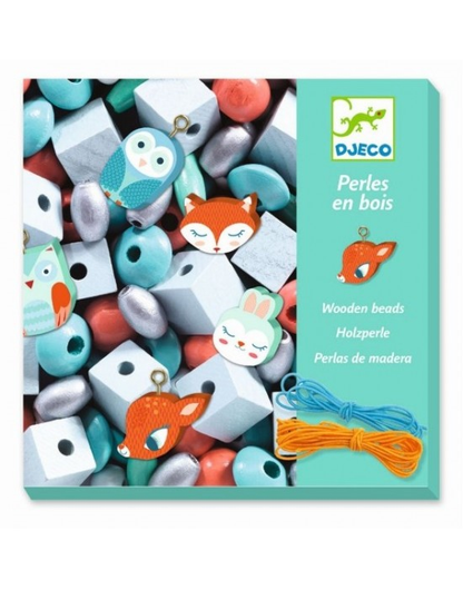 Perles en bois - Petits animaux