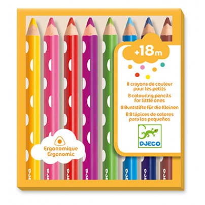 8 crayons pour les petits