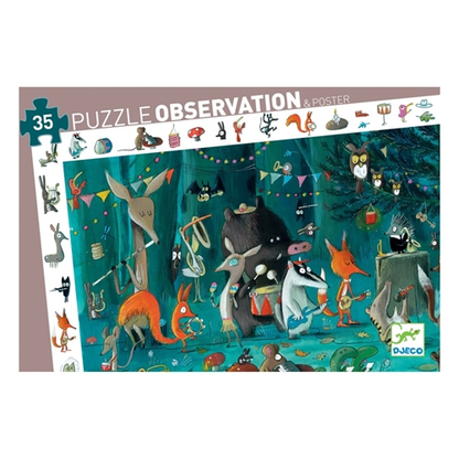 PUZZLE OBSERVATION - L'orchestre - 35 pcs
