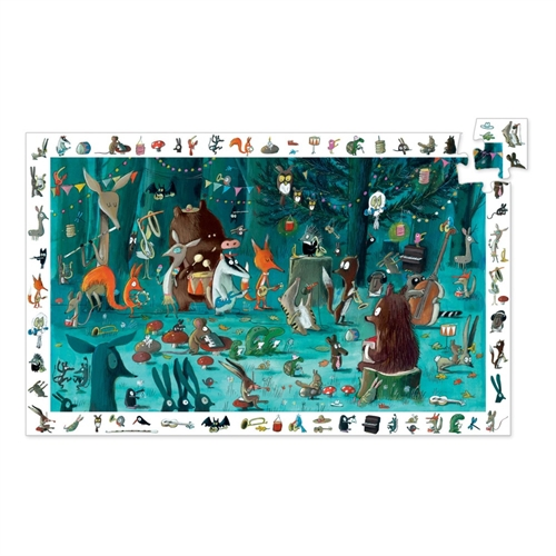 PUZZLE OBSERVATION - L'orchestre - 35 pcs