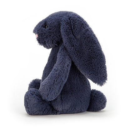 Bashful Navy Bunny - 31 x 12 cm