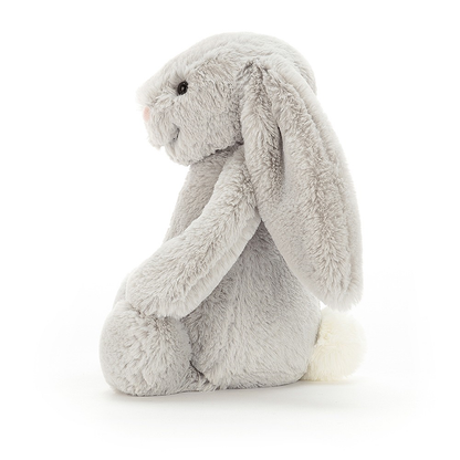 Bashful Silver Bunny  - 31 x 12 cm