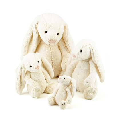 Bashful Cream Bunny - 51 x 21 cm