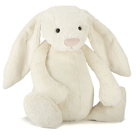 Bashful Cream Bunny - 67 x 31 cm