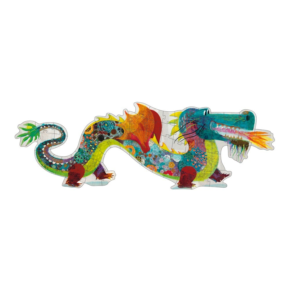 Puzzle géant - Léon le dragon - 58 pcs