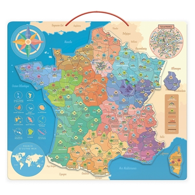 Carte de France Educative