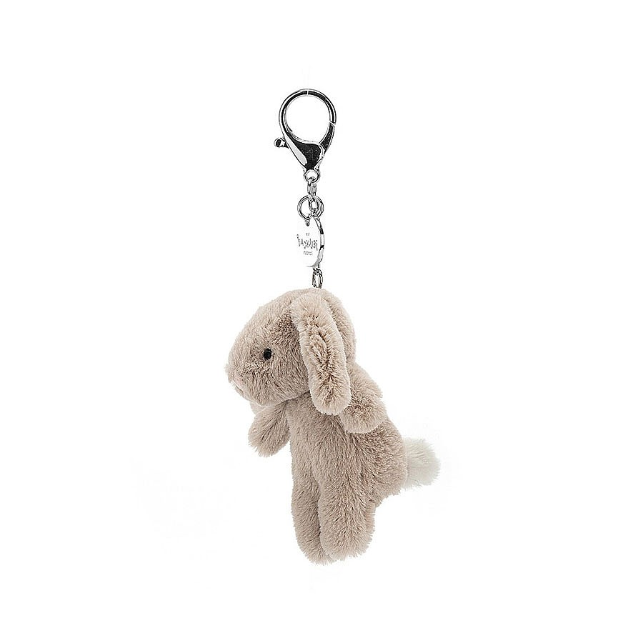 Bashful Bunny Beige Bag Charm - 17 x 3 cm