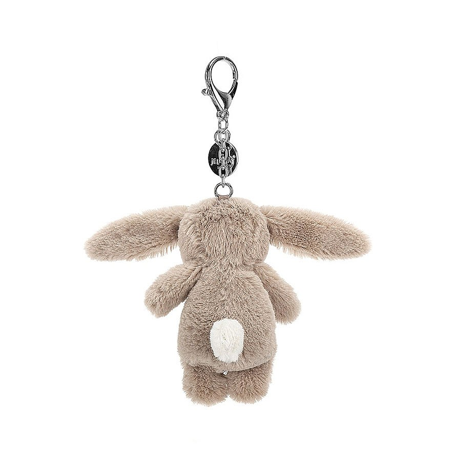 Bashful Bunny Beige Bag Charm - 17 x 3 cm