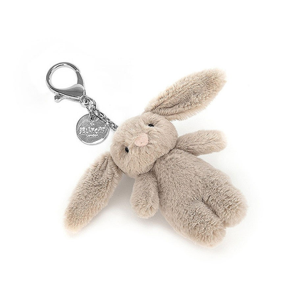 Bashful Bunny Beige Bag Charm - 17 x 3 cm