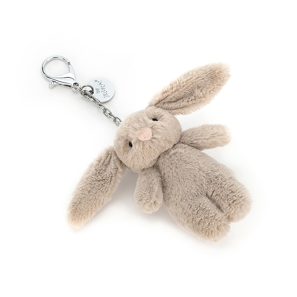 Bashful Bunny Beige Bag Charm - 17 x 3 cm