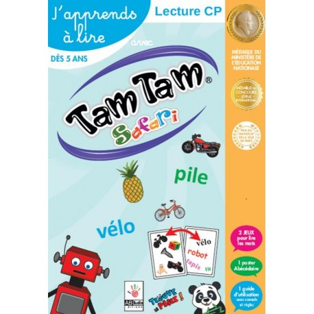 Tam Tam Safari- Le coffret Lecture CP