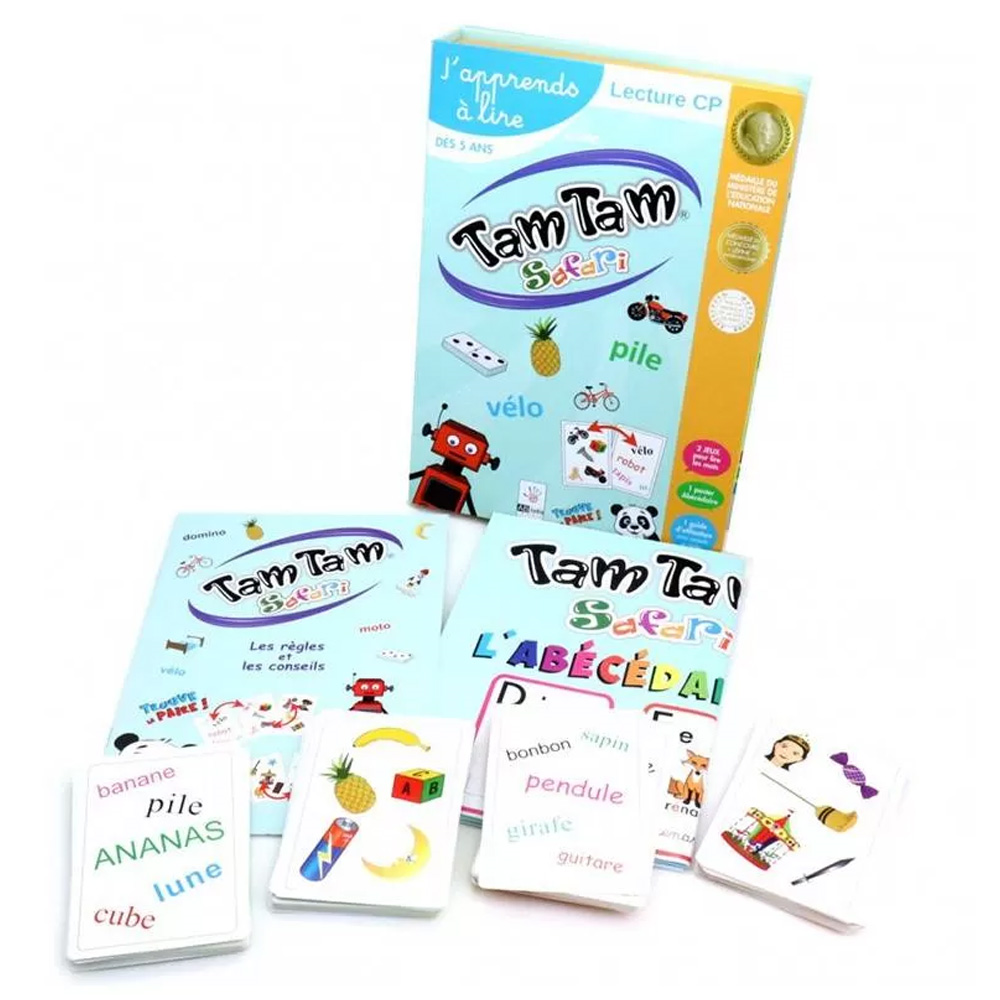 Tam Tam Safari- Le coffret Lecture CP