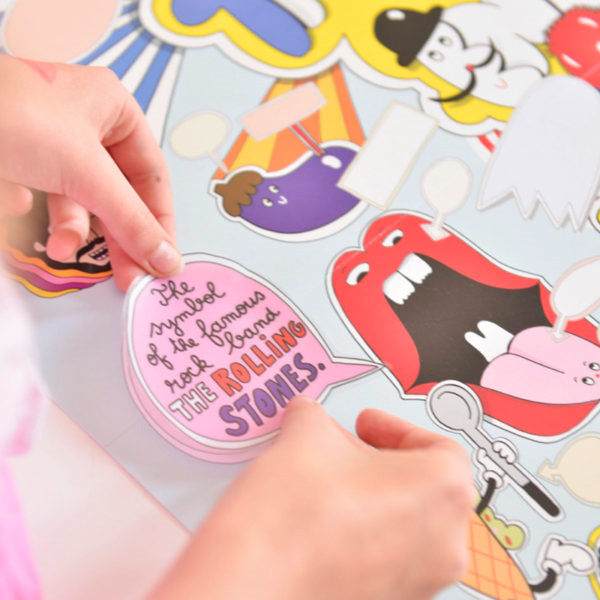 DISCOVERY - 85 stickers - Anglais